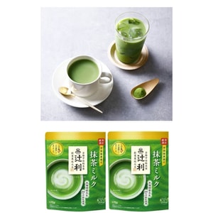 日本 辻利茶舖 京都宇治抹茶粉 (抹茶牛奶)170g*2袋 (熱飲/冰水 皆可沖泡)