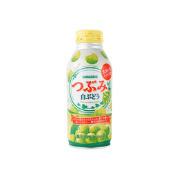 日本SANGARIA三佳利 白葡萄果汁饮料 380ml 【 含真实果肉 超大颗葡萄添加】