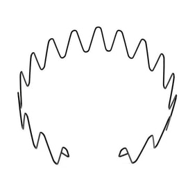 TEX Back Hair Bands Headbands Invisible No Strangulation - Face Washing Hair Clips