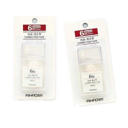 MUJI Style Pure Series Correction Tape 66655 Specification 6m*5mm 1PC