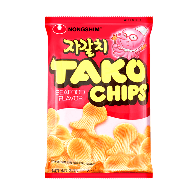 Octopus Flavored Tako Chips 60g