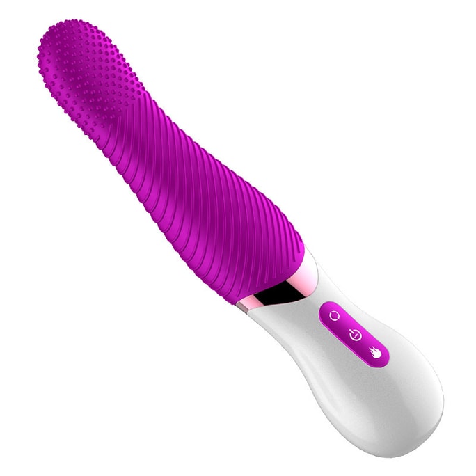 Weishi Electric Tongue Warming Vibrator Purple