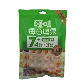 Daily mixed nuts preserved fruits and dried fruits 75g * 1 bag (4+3/bag)