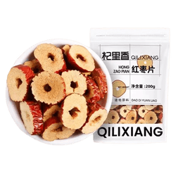 Slices Of Red Jujube Without Nucleus Xinjiang Red Date Crispy Dry Jujube Slices 200g