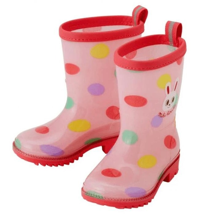 美国 MOM LOVES ME 儿童花卉雨靴-粉色 美码8 / 14厘米