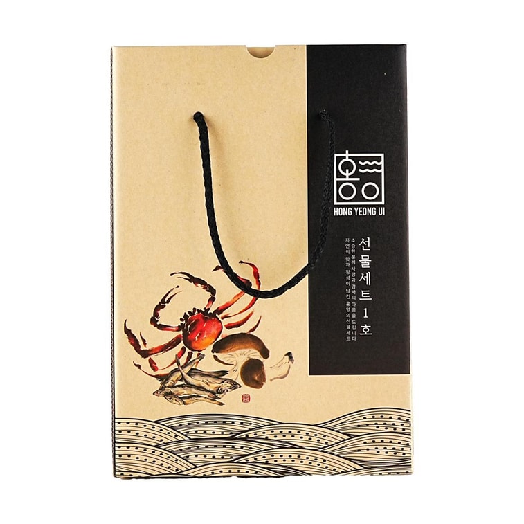 붉은 눈게 흰살 생선 간장 선물 세트, 16.91fl oz * 2 3