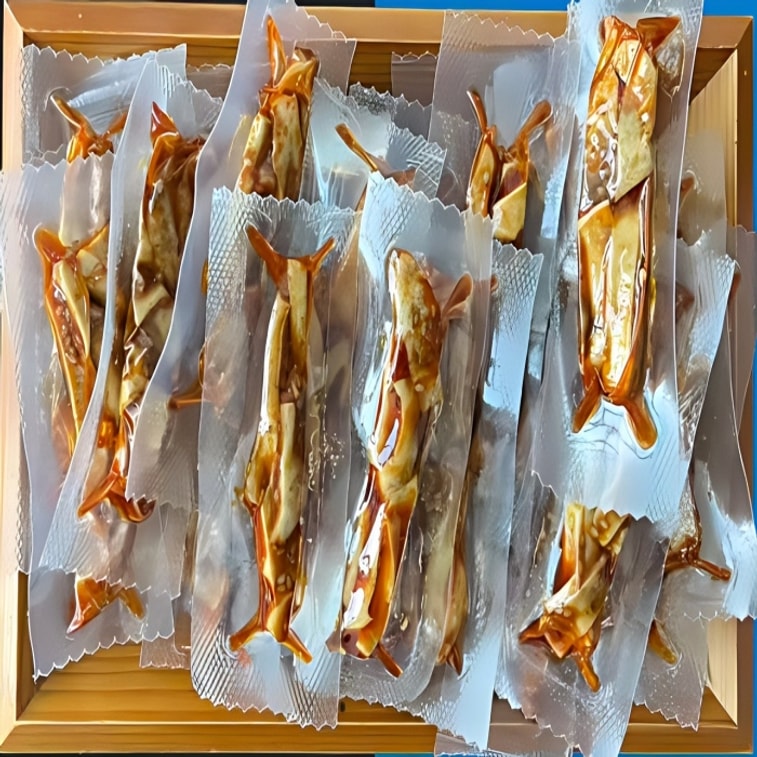 【美国直邮】 美国 好会吃 香辣牛黄喉 120g 开袋即食 独立小包装 3