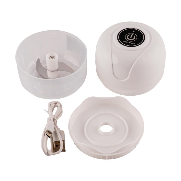 川島屋 搗蒜泥神器 電動搗蒜器 蒜蓉切攪碎機打絞蒜器 100ml 6