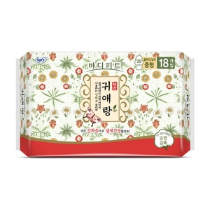 韩国LG Sofy 闺艾朗 原贵爱娘 艾草透气 草本卫生巾 26cm 19+1 片入