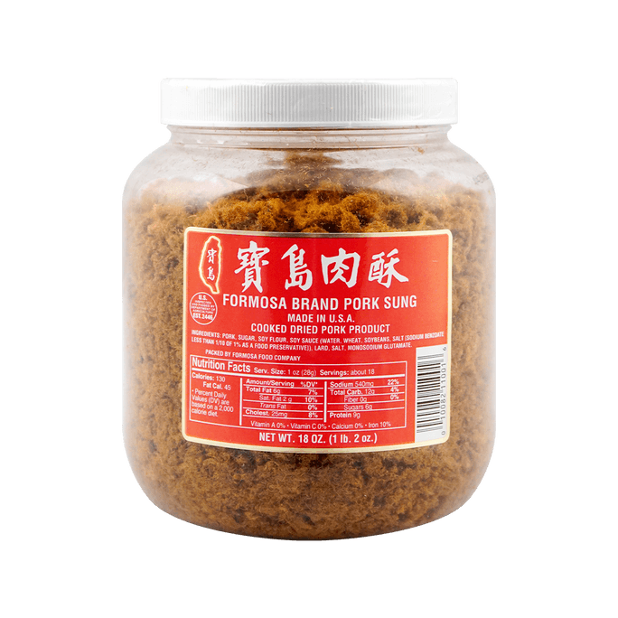 Formosa Large Pork Sung 500g USDA Certified