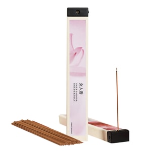 【中国直送】水月秦淮 お香スティック 女性用フレグランス 純天然 消臭 お香立て付き ニッチブランド 1箱