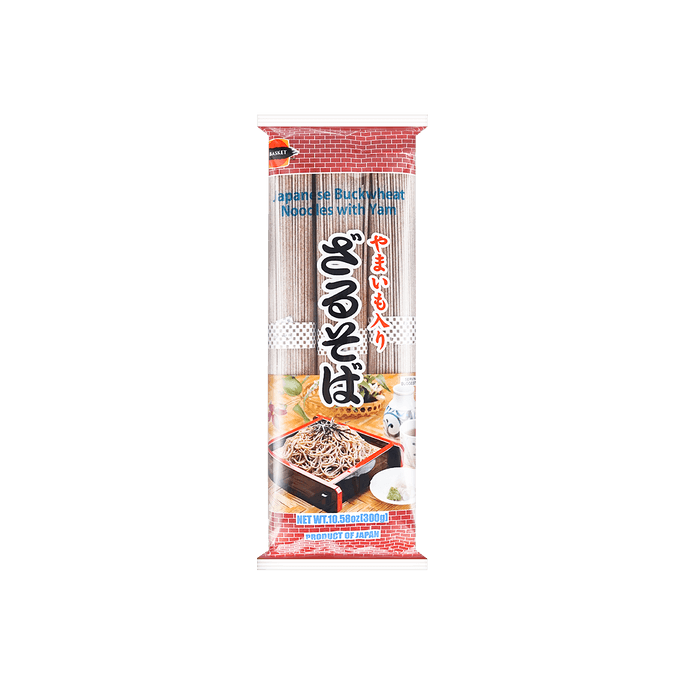 Japanese Buckwheat Noodles Yamaimo Iri Zarusoba 300g