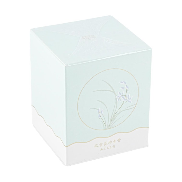 故宫文创 和玺故宫花神固体香膏 持久留香 无酒精 天然蜂蜡  幽兰玉色新 10g 3