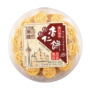 粒粒杏仁餅 280g【澳門傳統】【酥脆可口】