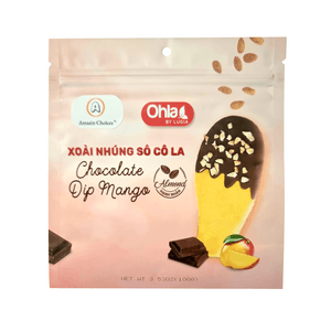 베트남 어메이징 초이스 스위트 밀크 초콜릿 아몬드 건조 망고 100g