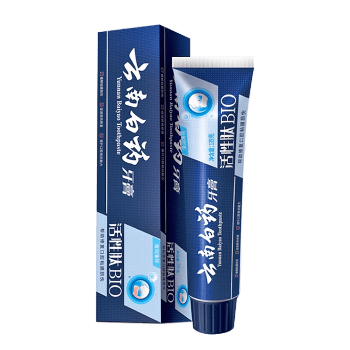 Oral Mucosa Small blue Tube Active Peptide Toothpaste 135g*1 tube