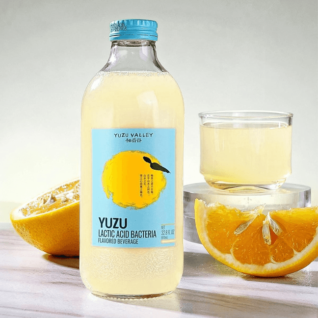 Yuzu Lactic Acid Bacteria flavored beverage