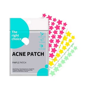Star-Shaped Acne Patches Emergency Spot Treatment for Acne Inflammation Repairs Scars 5 Colors 200-Piece