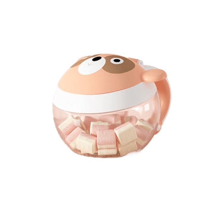 Babbitt Baby Snack Box Portable Out Snack Bowl Splash Proof Fruit Cup Baby Supplementary Food Storage Pink * 1