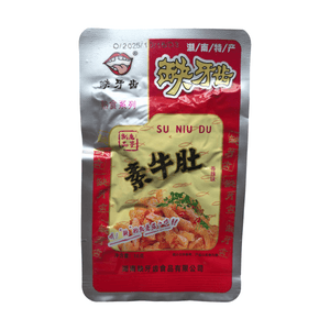缺牙齿 素毛肚爆辣魔芋零食16g*5包