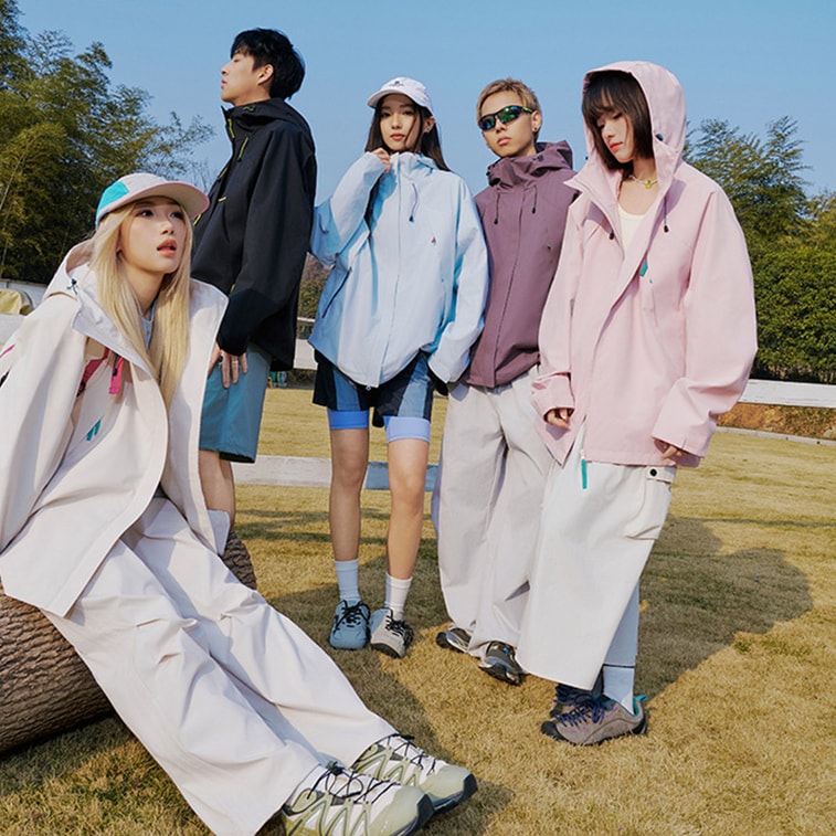 【中國直郵】 HSPM 健行登山連帽外套外套 保暖防風戶外外套男女款 黑色 XXL 1件 5