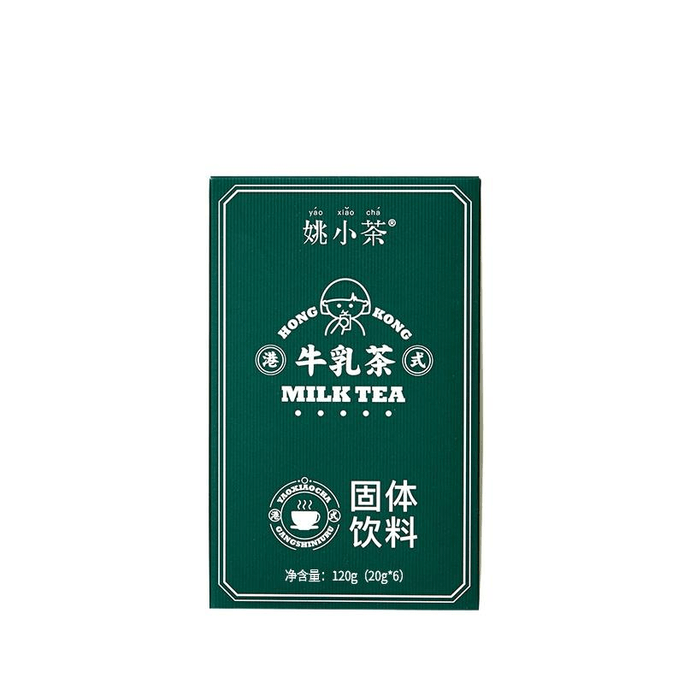 Yao Xiaocha Port Style Milk Tea Port Mandarin Duck Assam Instant Milk Tea Powder 120g * 1 Box