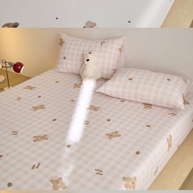 中国直送】Lullabuy かわいい夏用漫画柄冷却フィットシーツ（フィット