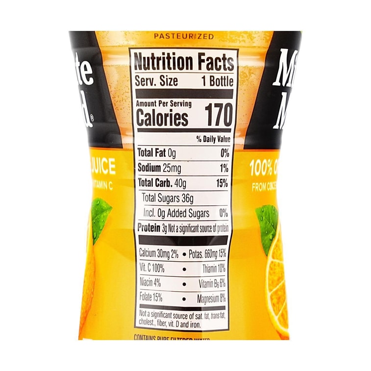 100% Orange Juice ,12 fl oz 【Rich In Vitamin C】 3