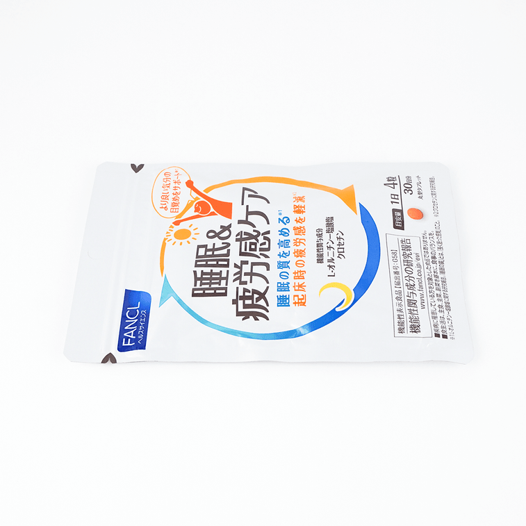 日本FANCL芳珂 睡眠疲劳舒缓片 助眠解疲劳 120粒入 30日 4