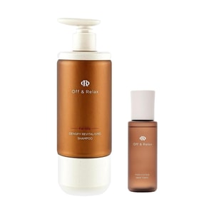 Forify Revitalising Shampoo, For Dry, 10.1 fl.oz.+ Medicated Hair Tonic, Collagen Scalp Essence, 3.38 fl.oz.【Value Pack】