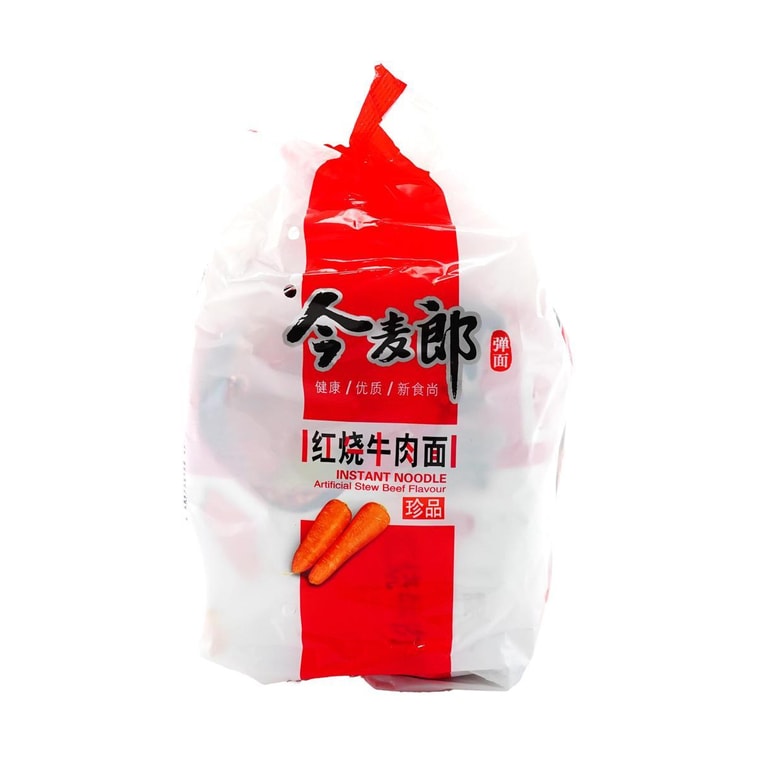 Braised Beef Flavor Instant Noodles -, 5 Pack* 3.88 oz 3
