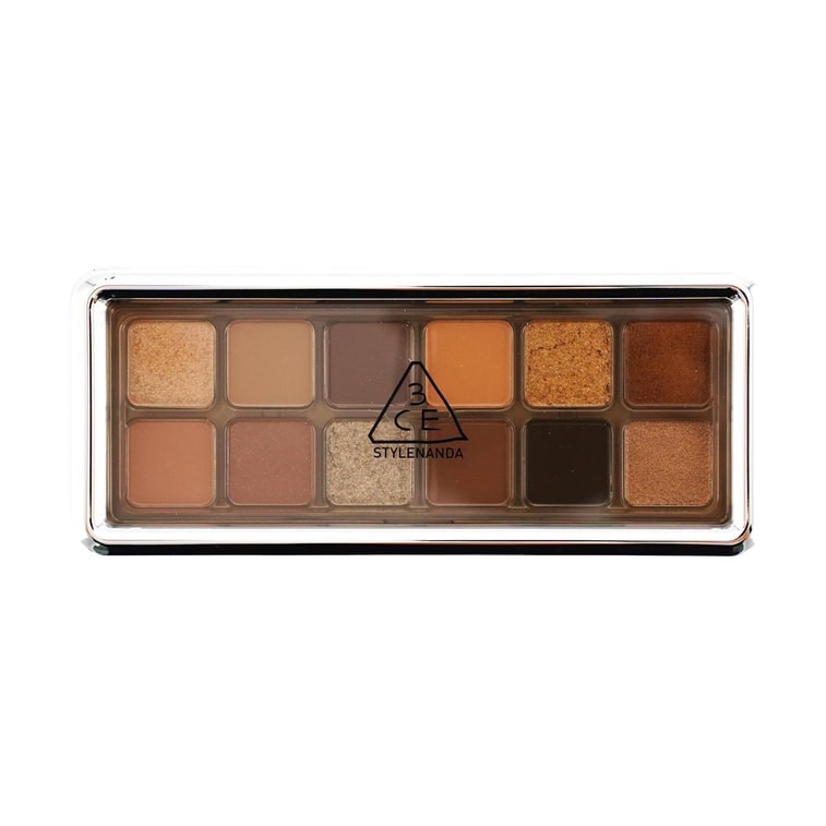 12가지 컬러 매트 & 쉬머 아이섀도우 팔레트 - #Raw Neutrals 0.32oz 5