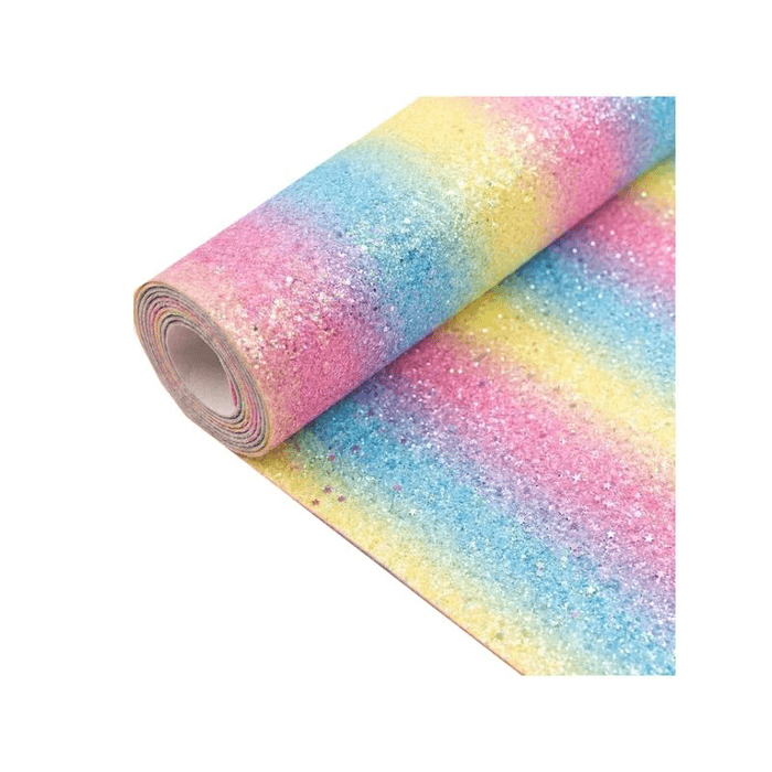 【中國直郵】 親太太 心做拼豆格利特布料閃光烘焙布熨燙工具粗閃亮片紙手工diy配件5cm*10cm*2張