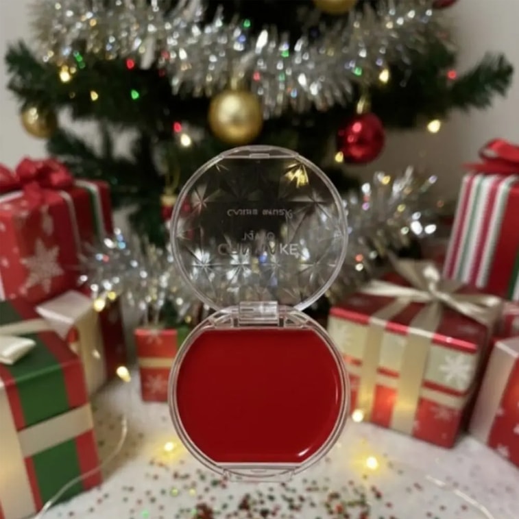 [Livraison directe du Japon] Japon CANMAKE Rouge à joues mono couleur naturel longue durée hydratant double usage lèvres et joues KANMEI Crème de fard à joues fantaisie CL01 Rouge transparent 1 pièce 4