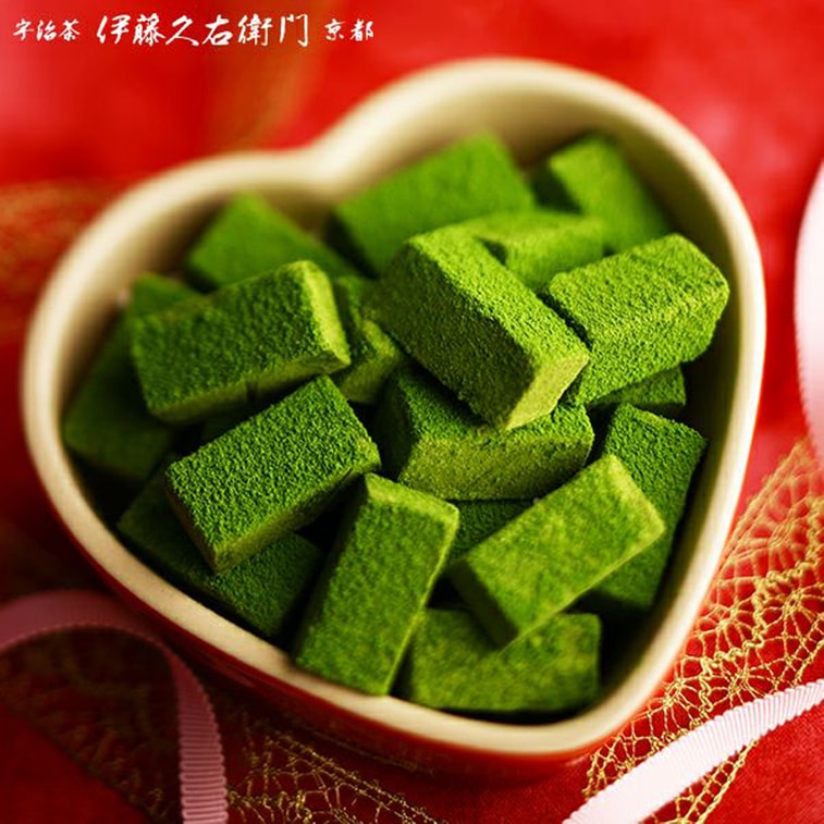 【日本直送】伊藤久右衛門 期間限定宇治抹茶生チョコレート 16個入/箱 3