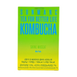 Sunmanc Kombucha Powdered Drink Mix Shine Muscat, 1.76 oz