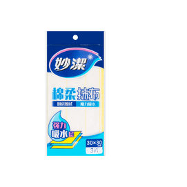 台灣妙潔 棉柔抹布 30*30cm 3片裝
