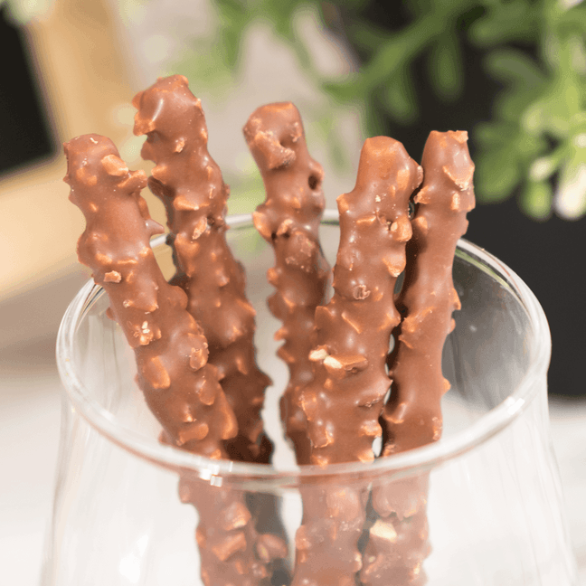 Almond Crush Pocky Chocolate Cookie Sticks, 1.45oz
