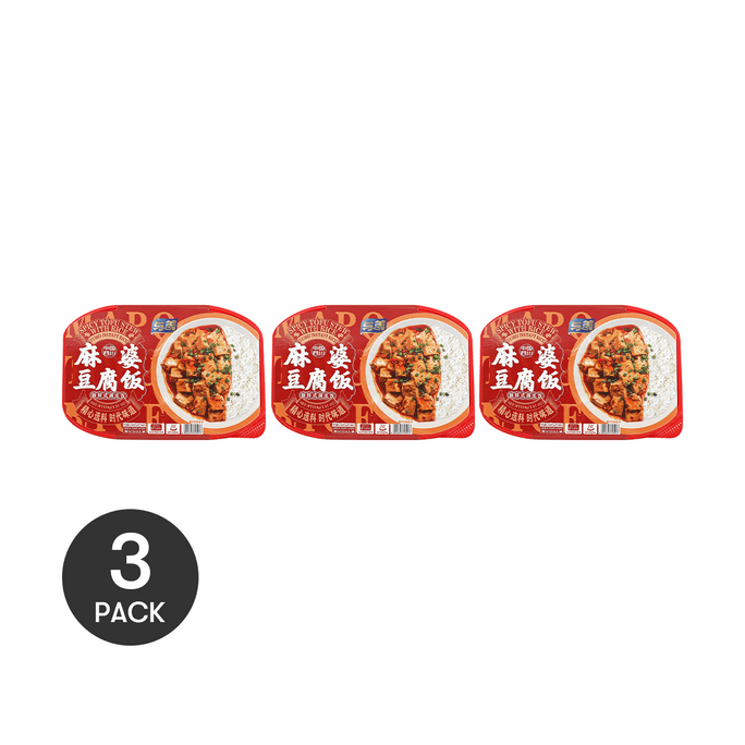 Mapo Tofu Rice 158g*3【Value Pack】