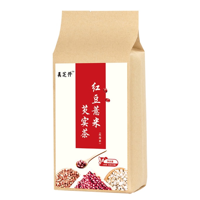 Meizhi Qianqian 제습 팥, 보리, 고르곤 차 150g (5g*30 봉지)