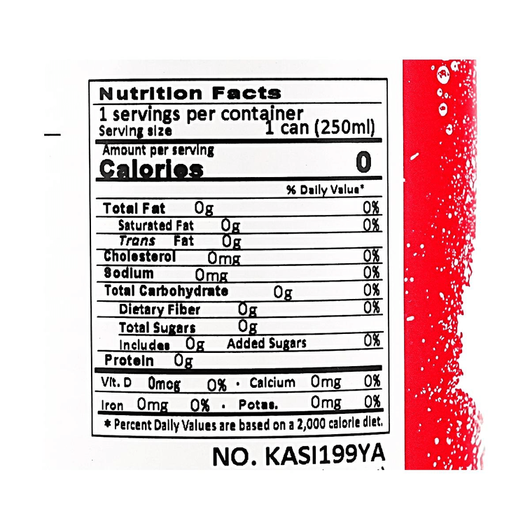 Wilkinson Tansan Strong Carbonated Sparkling Water, Unflavored Unsweetened Seltzer, 8.45 fl oz, Zero Calories  4