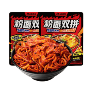 Xinjiang Fried Rice Noodles With Turkey Flavored Noodles Quick And Spicy New 251g * 4 Boxes