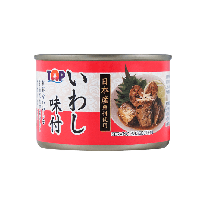 日本TOP 调味沙丁鱼罐头 150g 【新品首发】