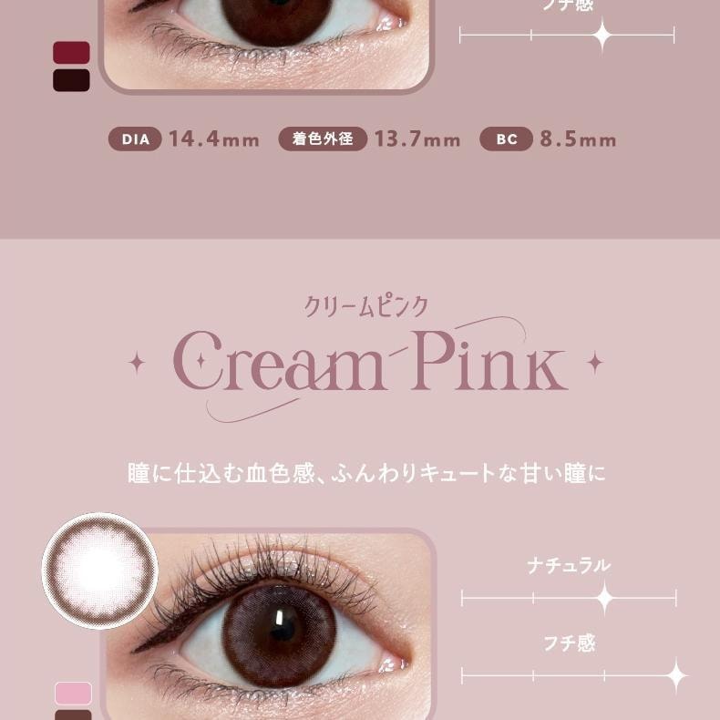 【日本美瞳/日本直郵】Bambi Series 日拋美瞳 10片裝 Swan Gray「灰色系」度數 750(7.50) 預定3-5天 DIA:14.4mm | BC:8.5mm