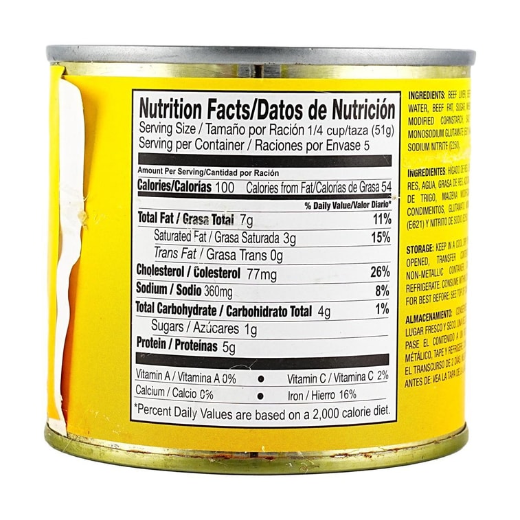 간 확산 Hígado Para Untar, 9 온스 3