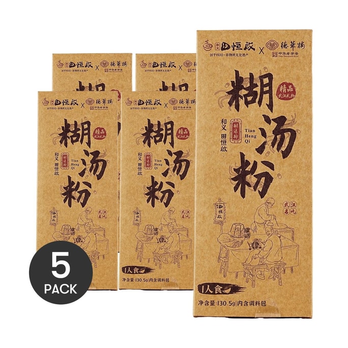 후탕펀 - 걸쭉한 국물 쌀국수, 137g *5개입