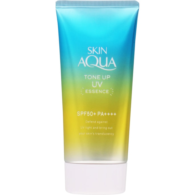 SKIN AQUA Rainbow Beautiful Muscle Isolation Sunscreen Milk SPF50+/PA ++++ Mint green 80g