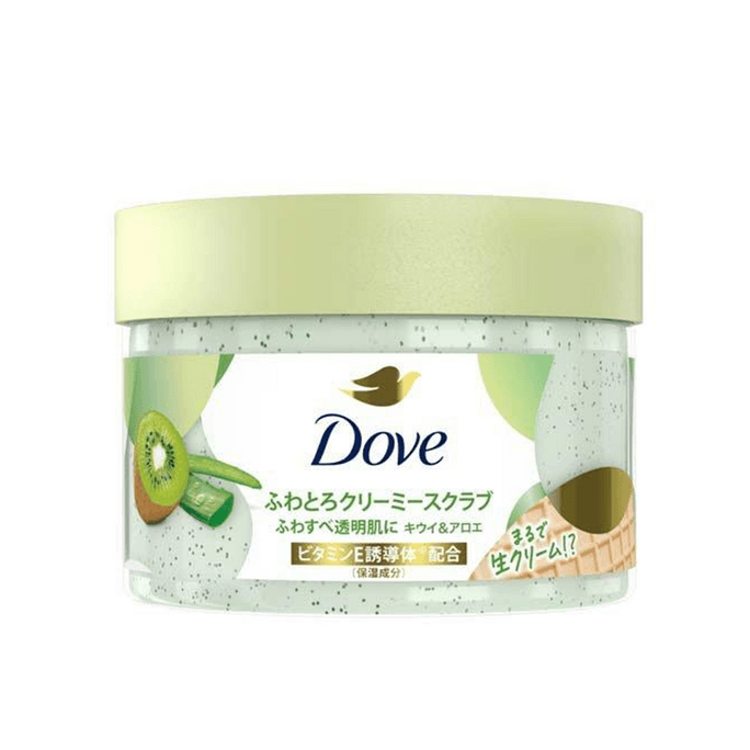 Body Scrub, Kiwi & Aloe Vera Scent, 298g