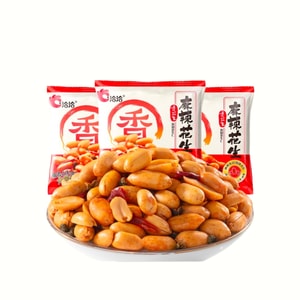 Spicy flavored peanuts, individually packed, 5 packs, 60g
