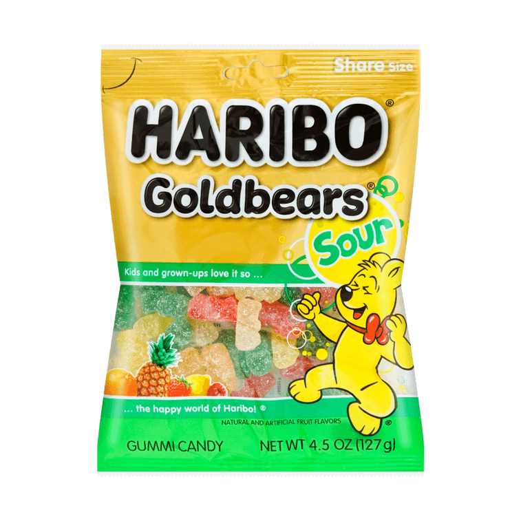 HARIBO Goldbears Gummy Candy Sour Flavor 127g | Yami